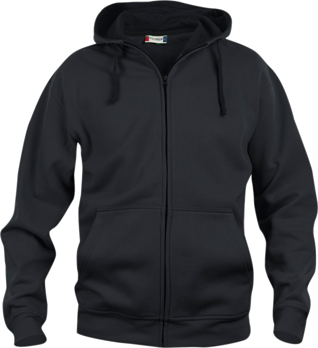 Clique - Full Zip Hoodie Men - Schwarz