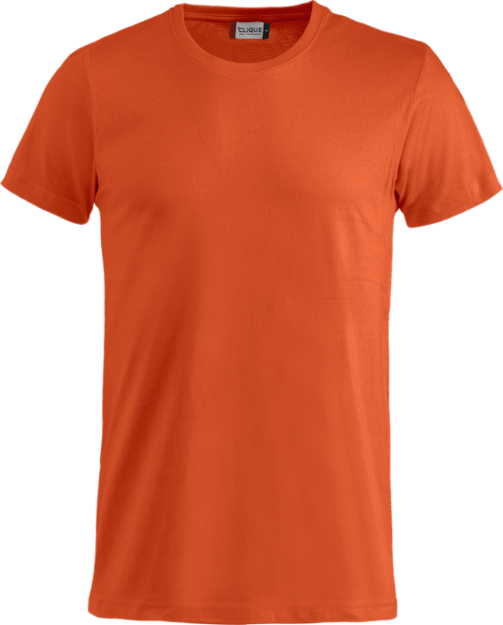 Clique - Basic Bomulds T-Shirt Børn - Blood Orange