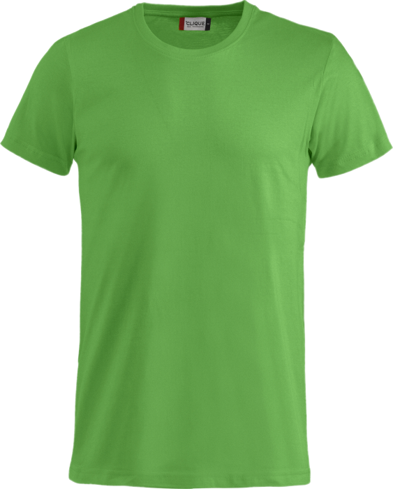 Clique - Basic Cotton T-Shirt - Verde manzana