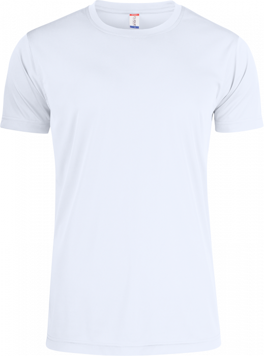 Clique - Active Sports T-Shirt Polyester - Branco