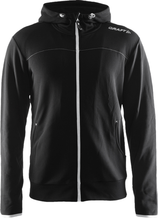 Craft - Leisure Full Zip Hood Men - Black