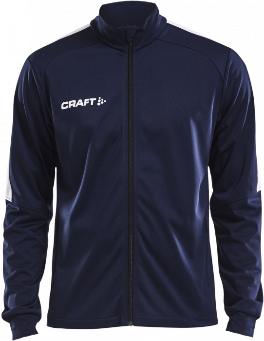 Craft - Progress Jacket Youth - Azul marino & blanco