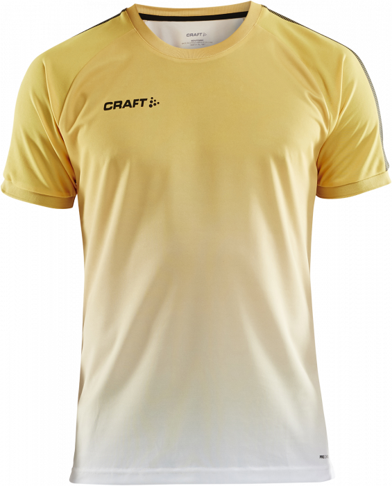 Craft - Pro Control Fade Jersey Youth - Żółty & biały