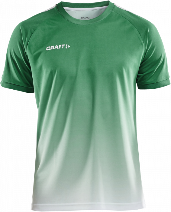 Craft - Pro Control Fade Jersey Youth - Verde & blanco