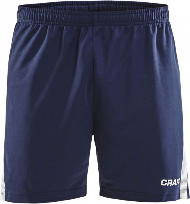 Craft - Pro Control Shorts Youth - Azul marino & blanco