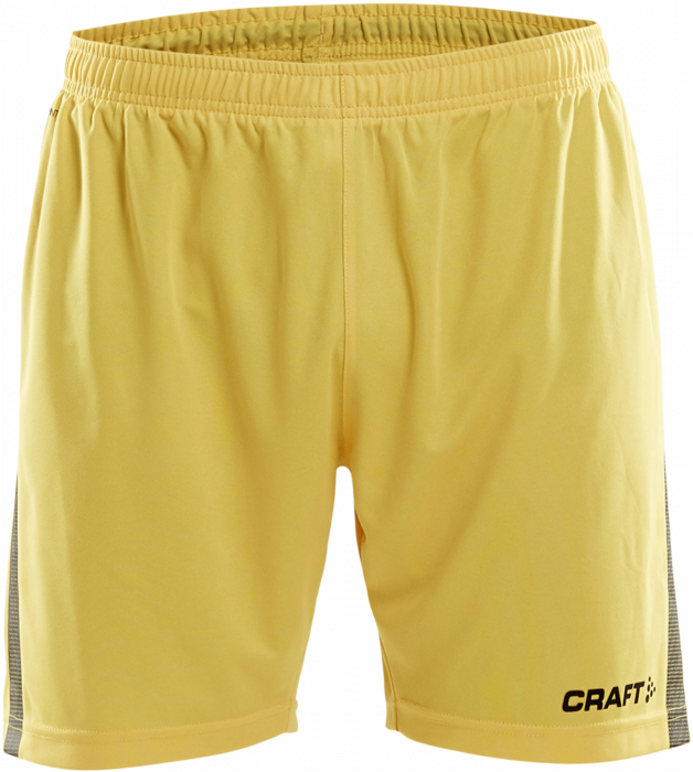 Craft - Pro Control Shorts Youth - Geel & zwart