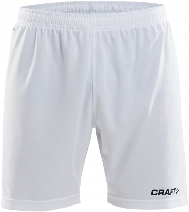 Craft - Pro Control Shorts Youth - Weiß & schwarz