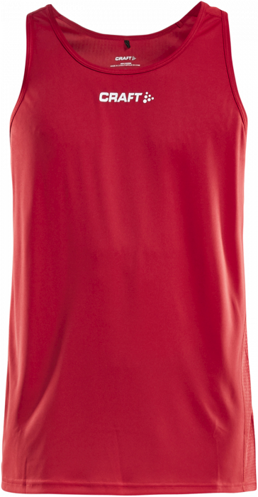 Craft - Rush Singlet Youth - Rood & wit