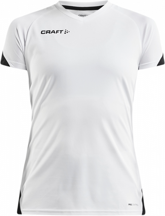 Craft - Pro Control Impact T-Shirt Dame - Hvid & sort