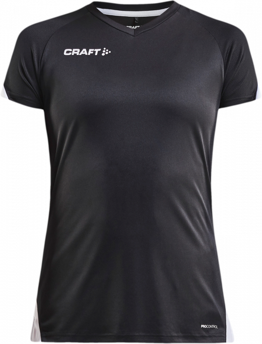 Craft - Pro Control Impact T-Shirt Dame - Sort & hvid