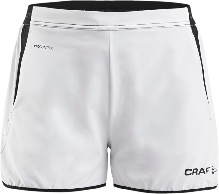 Craft - Pro Control Impact Shorts Dame - Hvid & sort