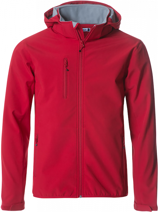 Clique - Basic Hoody Softshell - Red