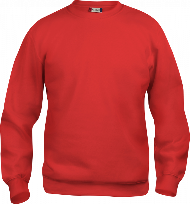 Clique - Cotton Sweatshirt Junior - Rood