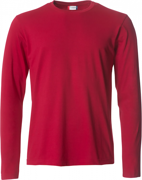 Clique - Longsleeve T-Shirt - Rojo