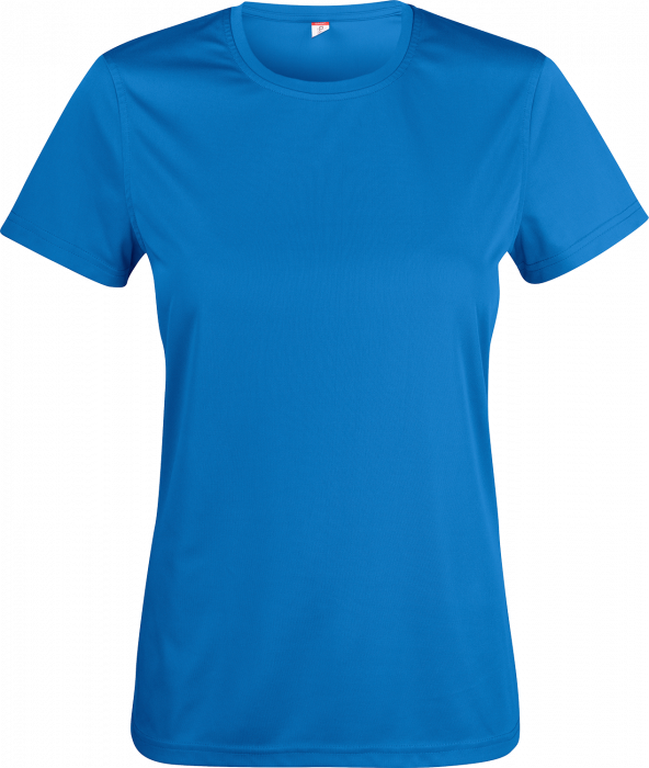 Clique - Active Sports T-Shirt Polyester Woman - Królewski błękit