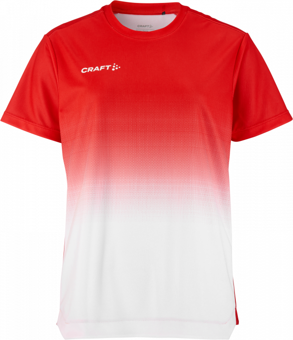 Craft - Evolve 2.0 Structured Graphic Jersey Women - Red & white