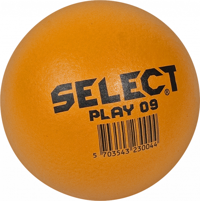 Select - Play 9 Foam Ball (27 Cm) - Orange & negro